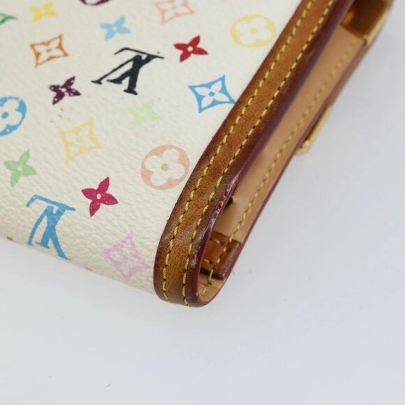 LOUIS VUITTON Multicolor Porte Tresor International Wallet M92659 Auth 144313 - Picture 14 of 16